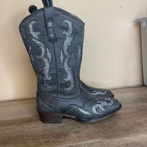 Jessica cline women’s boots western cowboy size 7 - Picture 1 of 8